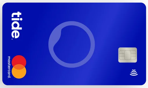 Tide business card and app